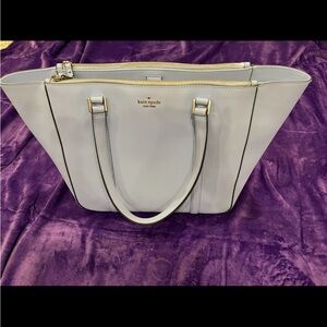 Kate Spade Large Sky Blue Women's Handbag with Computer Storage